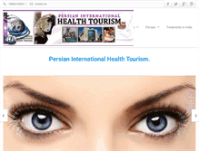 Tablet Screenshot of persianhealthint.com